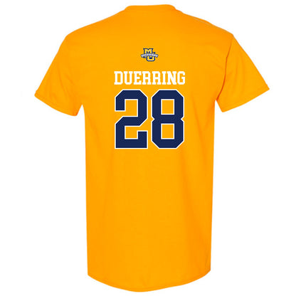 Marquette - NCAA Men's Lacrosse : Brock Duerring - Sports Shersey T-Shirt-1