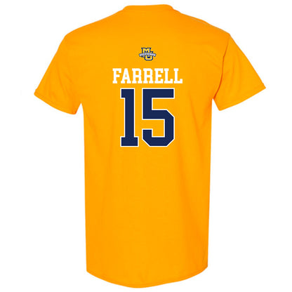 Marquette - NCAA Women's Lacrosse : Mckenna Farrell - Sports Shersey T-Shirt-1