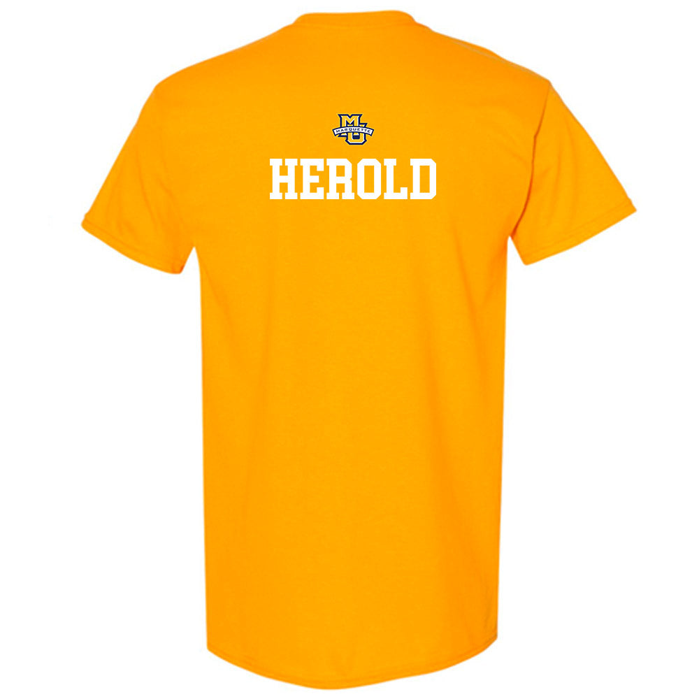Marquette - NCAA Men's Lacrosse : Jack Herold - Sports Shersey T-Shirt-1