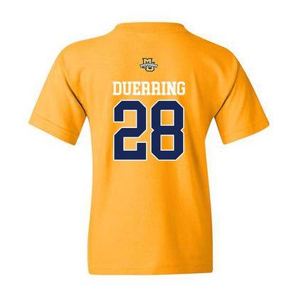 Marquette - NCAA Men's Lacrosse : Brock Duerring - Sports Shersey Youth T-Shirt-1
