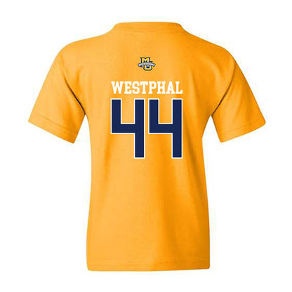 Marquette - NCAA Men's Lacrosse : Beau Westphal - Sports Shersey Youth T-Shirt-1