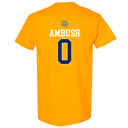 Marquette - NCAA Men's Lacrosse : Ty Ambush - Sports Shersey T-Shirt-1