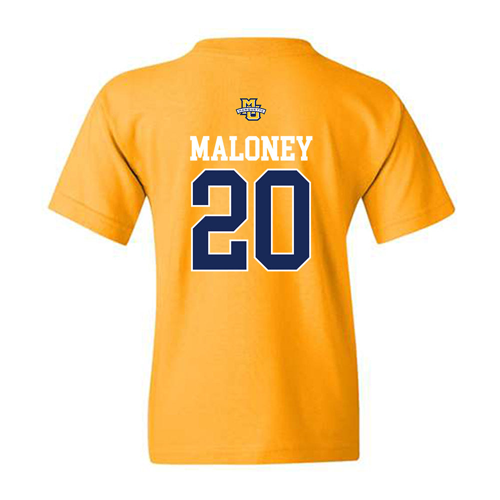 Marquette - NCAA Men's Lacrosse : Michael Maloney - Sports Shersey Youth T-Shirt-1