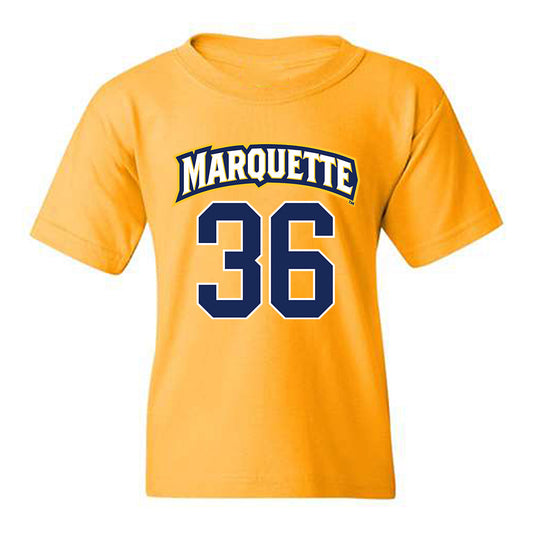 Marquette - NCAA Women's Lacrosse : Azaria Lejuene-Woloszyn - Sports Shersey Youth T-Shirt-0