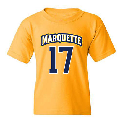Marquette - NCAA Men's Lacrosse : Thomas Andriole - Sports Shersey Youth T-Shirt-0