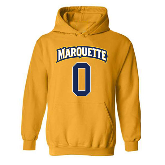 Marquette - NCAA Men's Lacrosse : Ty Ambush - Sports Shersey Hooded Sweatshirt-0