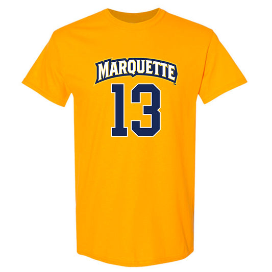 Marquette - NCAA Men's Lacrosse : Tucker Mullen - Sports Shersey T-Shirt-0