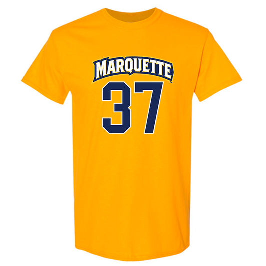 Marquette - NCAA Men's Lacrosse : Pierce Johnstone Clark - Sports Shersey T-Shirt-0