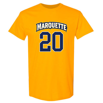 Marquette - NCAA Men's Lacrosse : Michael Maloney - Sports Shersey T-Shirt-0