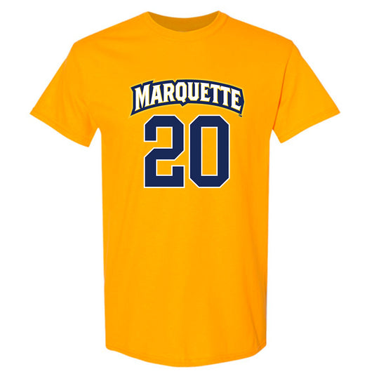 Marquette - NCAA Men's Lacrosse : Michael Maloney - Sports Shersey T-Shirt-0