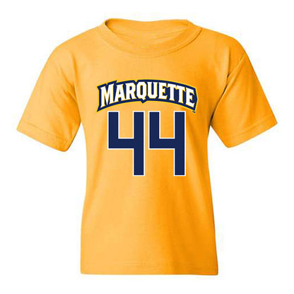 Marquette - NCAA Men's Lacrosse : Beau Westphal - Sports Shersey Youth T-Shirt-0