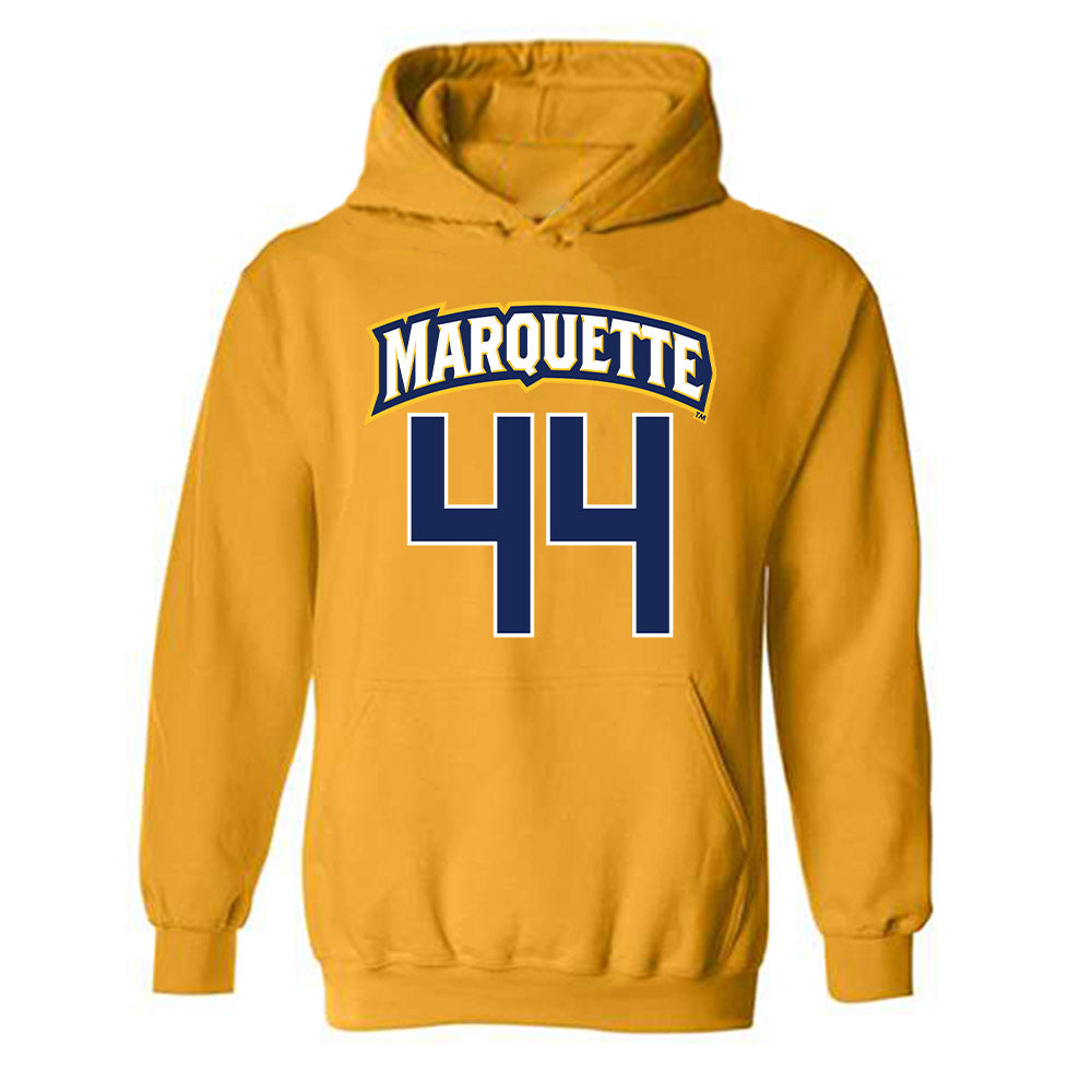 Marquette - NCAA Men's Lacrosse : Beau Westphal - Sports Shersey Hooded Sweatshirt-0