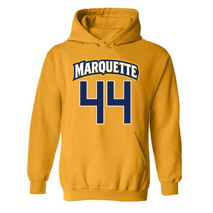 Marquette - NCAA Men's Lacrosse : Beau Westphal - Sports Shersey Hooded Sweatshirt-0