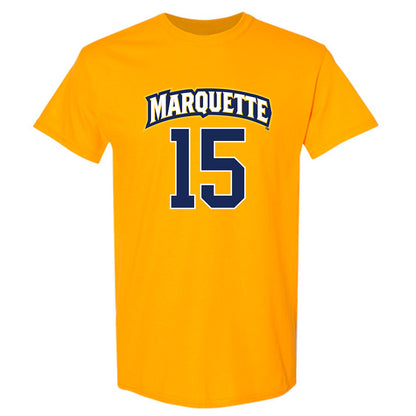 Marquette - NCAA Women's Lacrosse : Mckenna Farrell - Sports Shersey T-Shirt-0