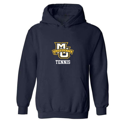 Marquette - NCAA Men's Tennis : Alex Thomas - Generic Shersey Hooded Sweatshirt-0