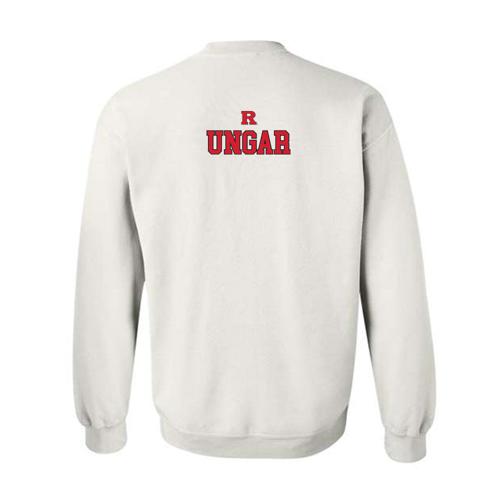Rutgers - NCAA Wrestling : Brett Ungar - Generic Shersey Crewneck Sweatshirt-1