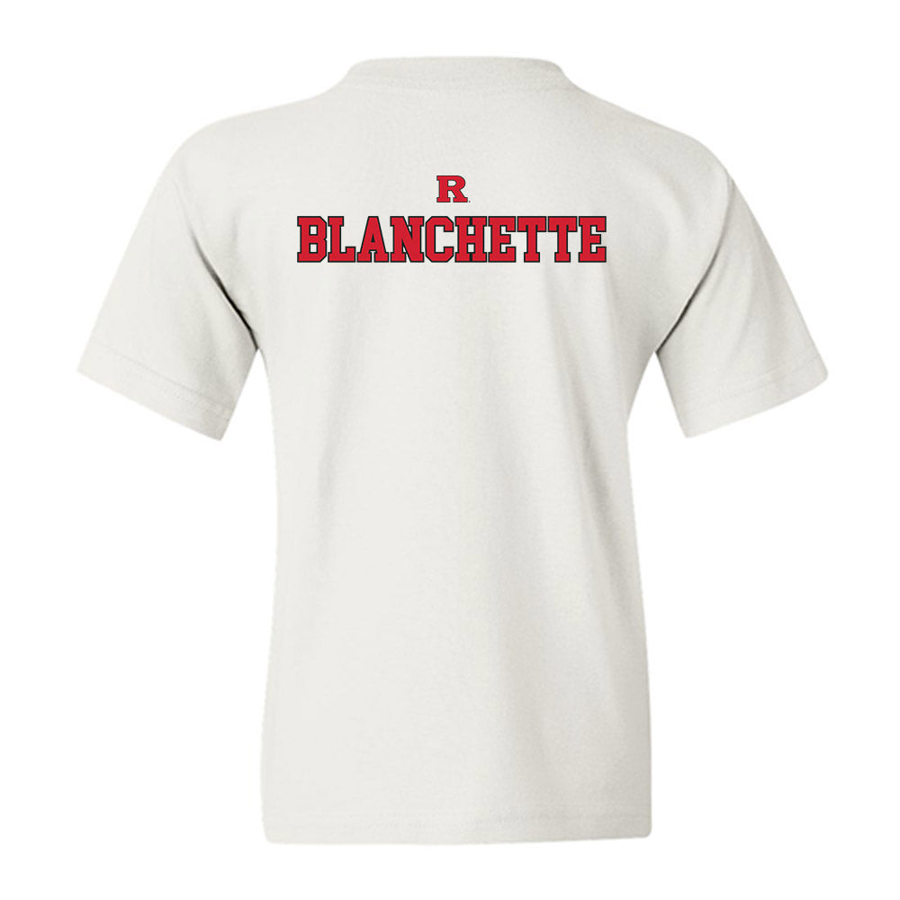 Rutgers - NCAA Wrestling : Nate Blanchette - Generic Shersey Youth T-Shirt-1