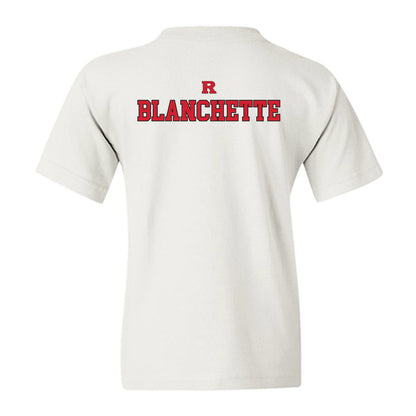 Rutgers - NCAA Wrestling : Nate Blanchette - Generic Shersey Youth T-Shirt-1