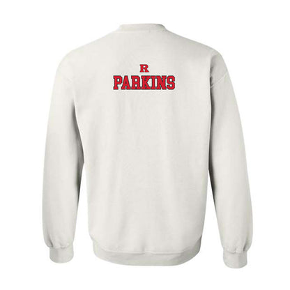 Rutgers - NCAA Wrestling : Tahir Parkins - Generic Shersey Crewneck Sweatshirt-1
