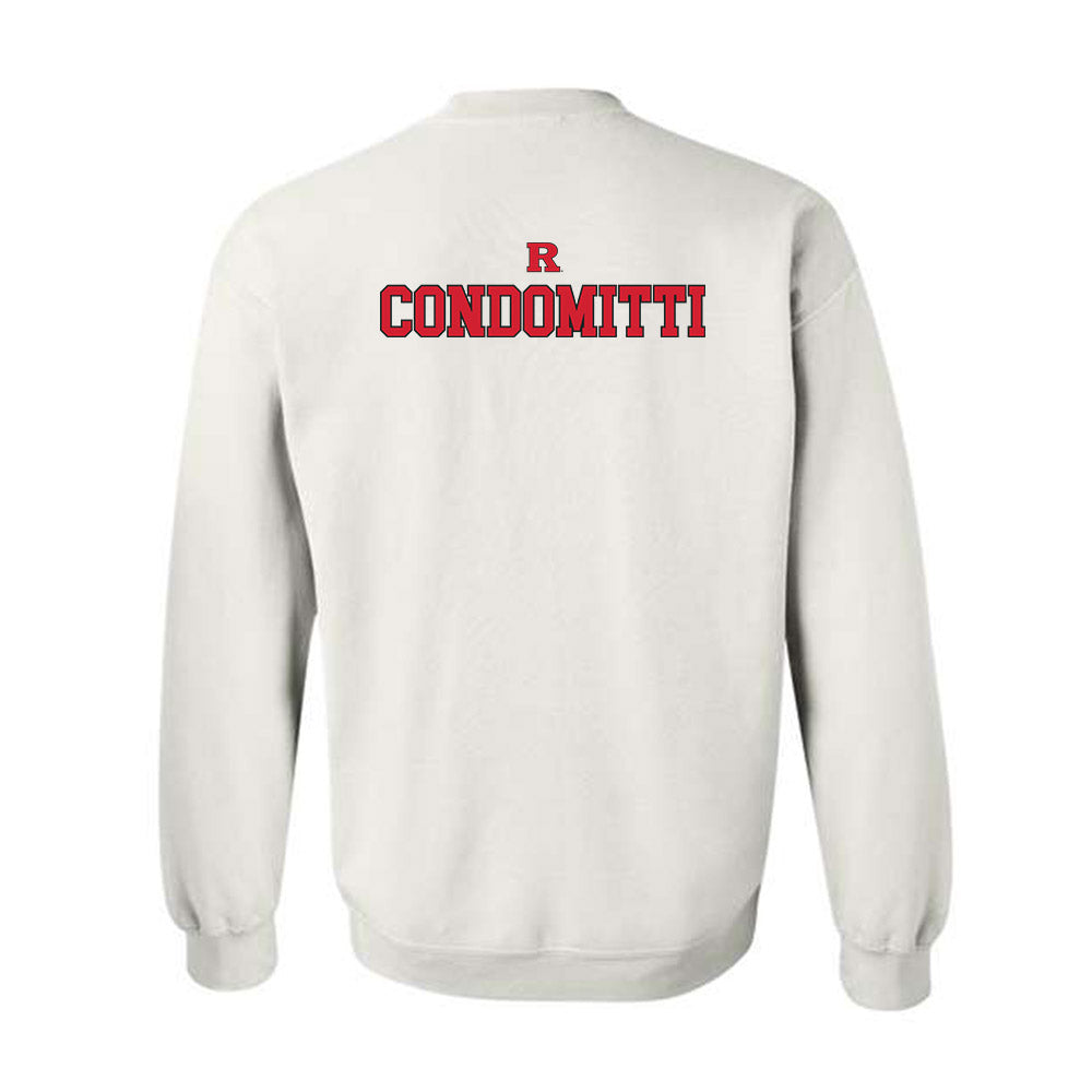 Rutgers - NCAA Wrestling : Dagen Condomitti - Generic Shersey Crewneck Sweatshirt-1