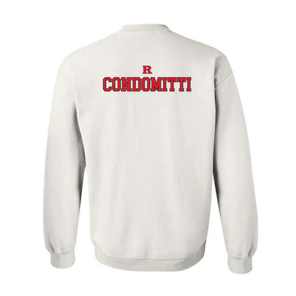 Rutgers - NCAA Wrestling : Dagen Condomitti - Generic Shersey Crewneck Sweatshirt-1