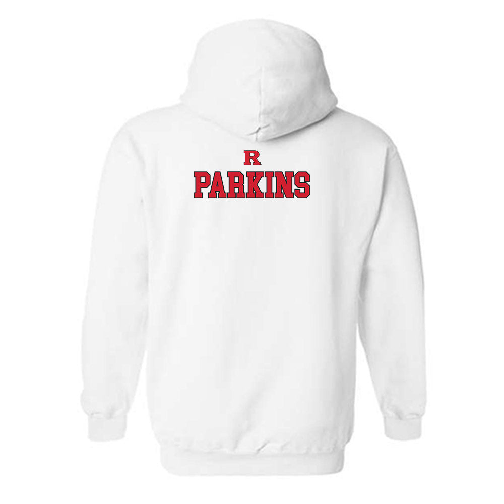 Rutgers - NCAA Wrestling : Tahir Parkins - Generic Shersey Hooded Sweatshirt-1