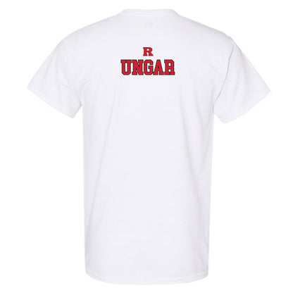 Rutgers - NCAA Wrestling : Brett Ungar - Generic Shersey T-Shirt-1