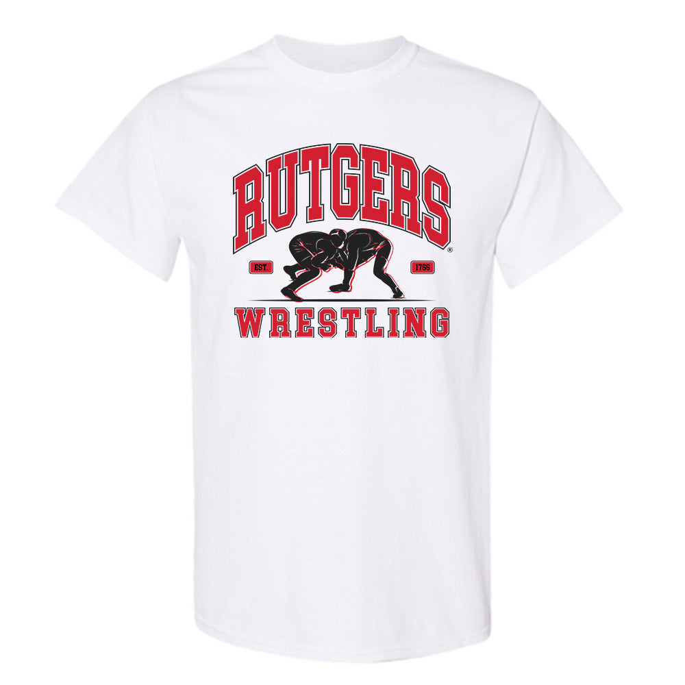 Rutgers - NCAA Wrestling : Conner Harer - Generic Shersey T-Shirt-0