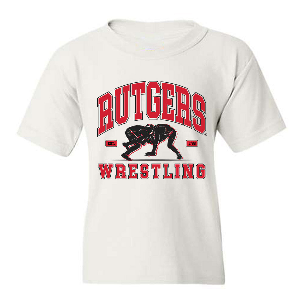 Rutgers - NCAA Wrestling : Nate Blanchette - Generic Shersey Youth T-Shirt-0