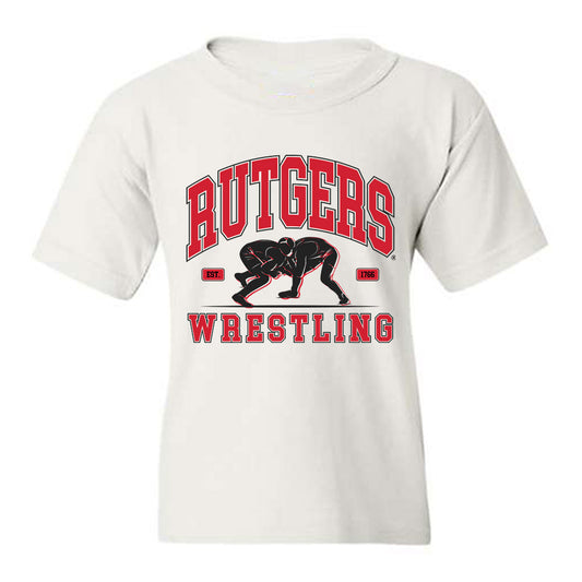 Rutgers - NCAA Wrestling : Nate Blanchette - Generic Shersey Youth T-Shirt-0