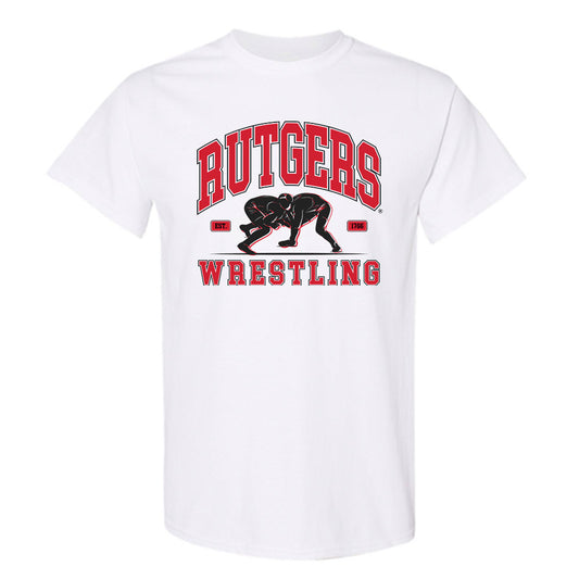 Rutgers - NCAA Wrestling : Mason Gibson - Generic Shersey T-Shirt-0
