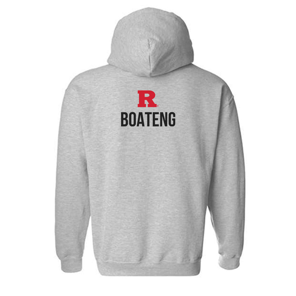 Rutgers - NCAA Women's Track & Field : Danielle Boateng - Sport Shersey Hooded Sweatshirt-1