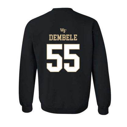 Wake Forest - NCAA Football : Kadear Dembele - Sports Shersey Crewneck Sweatshirt-1