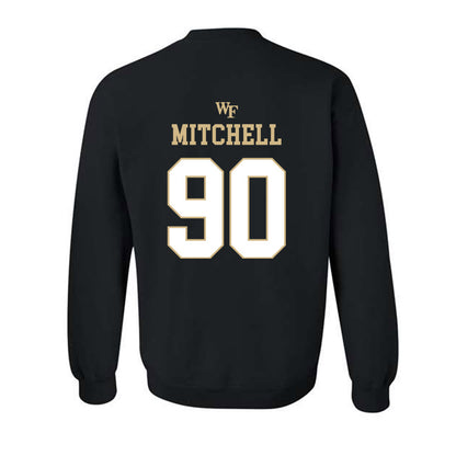 Wake Forest - NCAA Football : Sydir Mitchell - Sports Shersey Crewneck Sweatshirt-1