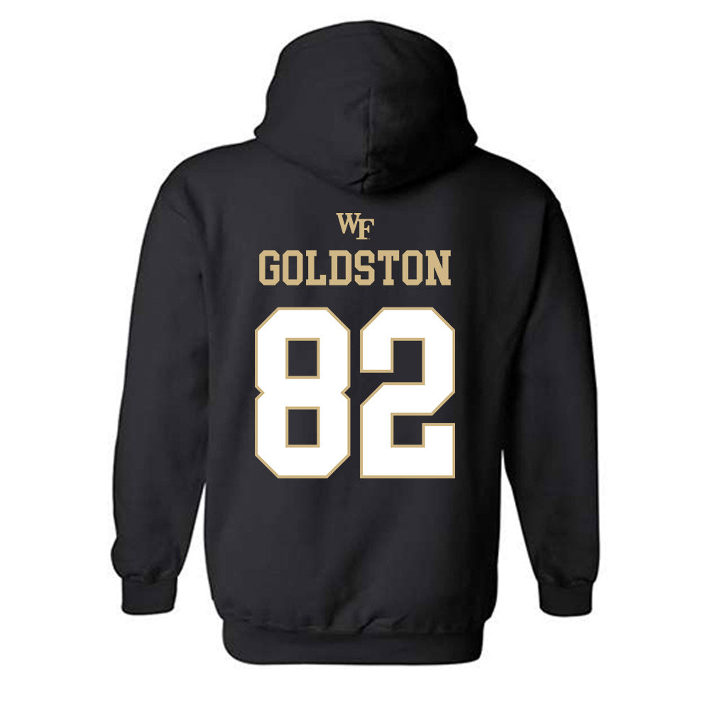 Wake Forest - NCAA Football : Devin Goldston - Sports Shersey Hooded Sweatshirt-1
