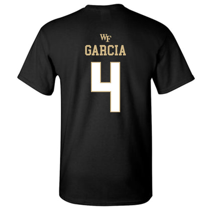 Wake Forest - NCAA Football : Sascha Garcia - Sports Shersey T-Shirt-1