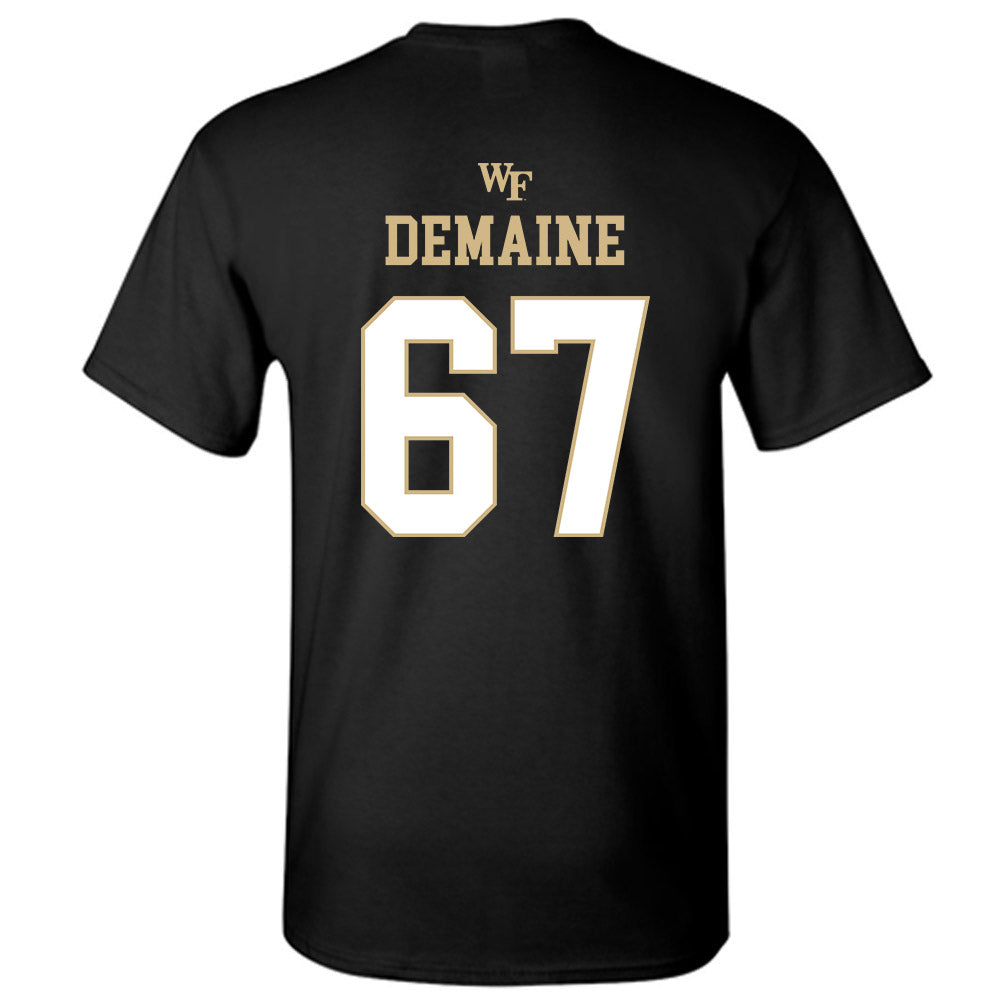 Wake Forest - NCAA Football : Elliot Demaine - Sports Shersey T-Shirt-1