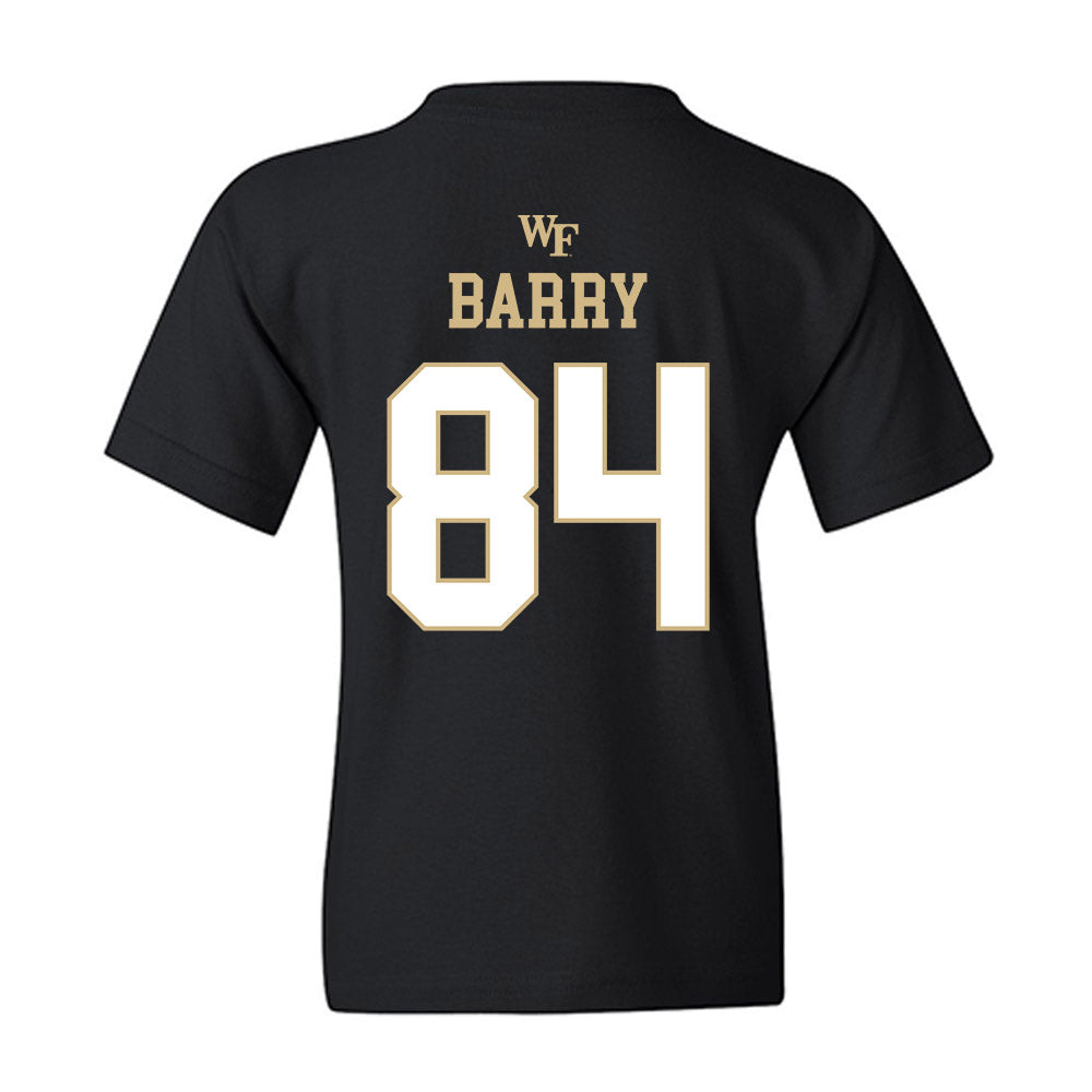 Wake Forest - NCAA Football : Dominick Barry - Sports Shersey Youth T-Shirt-1
