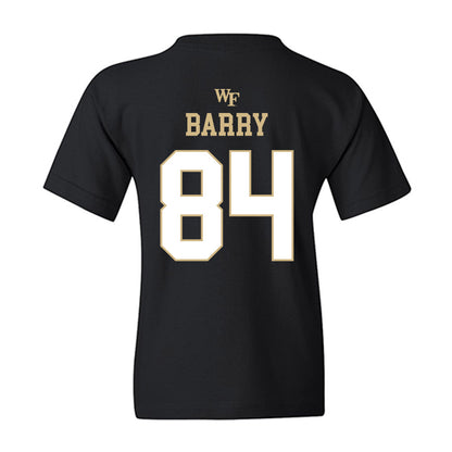 Wake Forest - NCAA Football : Dominick Barry - Sports Shersey Youth T-Shirt-1