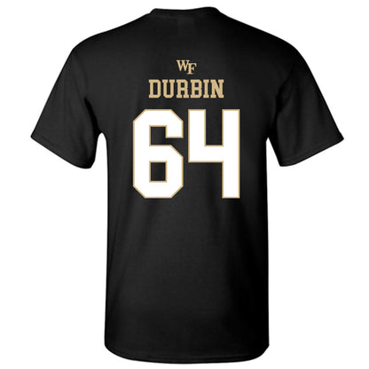 Wake Forest - NCAA Football : Dylan Durbin - Sports Shersey T-Shirt-1