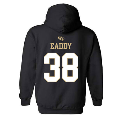Wake Forest - NCAA Football : Somad Eaddy - Sports Shersey Hooded Sweatshirt-1