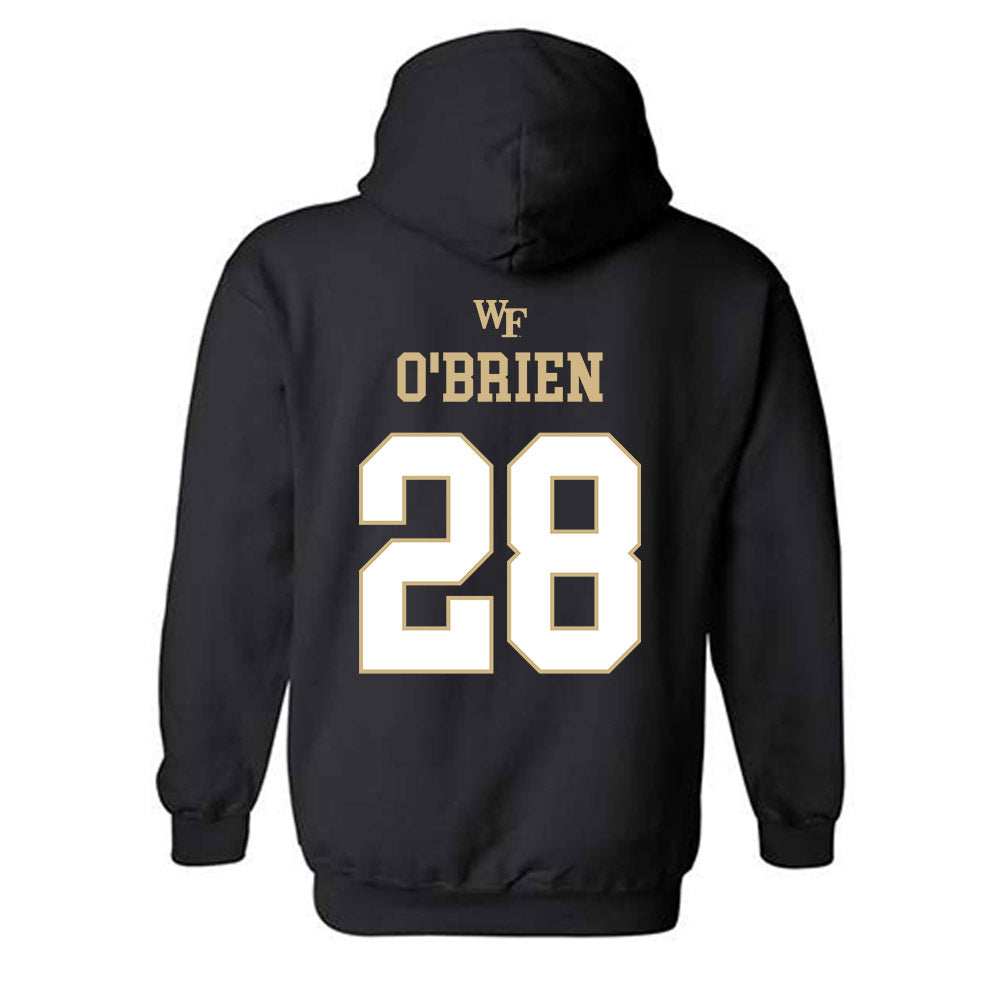 Wake Forest - NCAA Football : Hugh O'Brien - Sports Shersey Hooded Sweatshirt-1