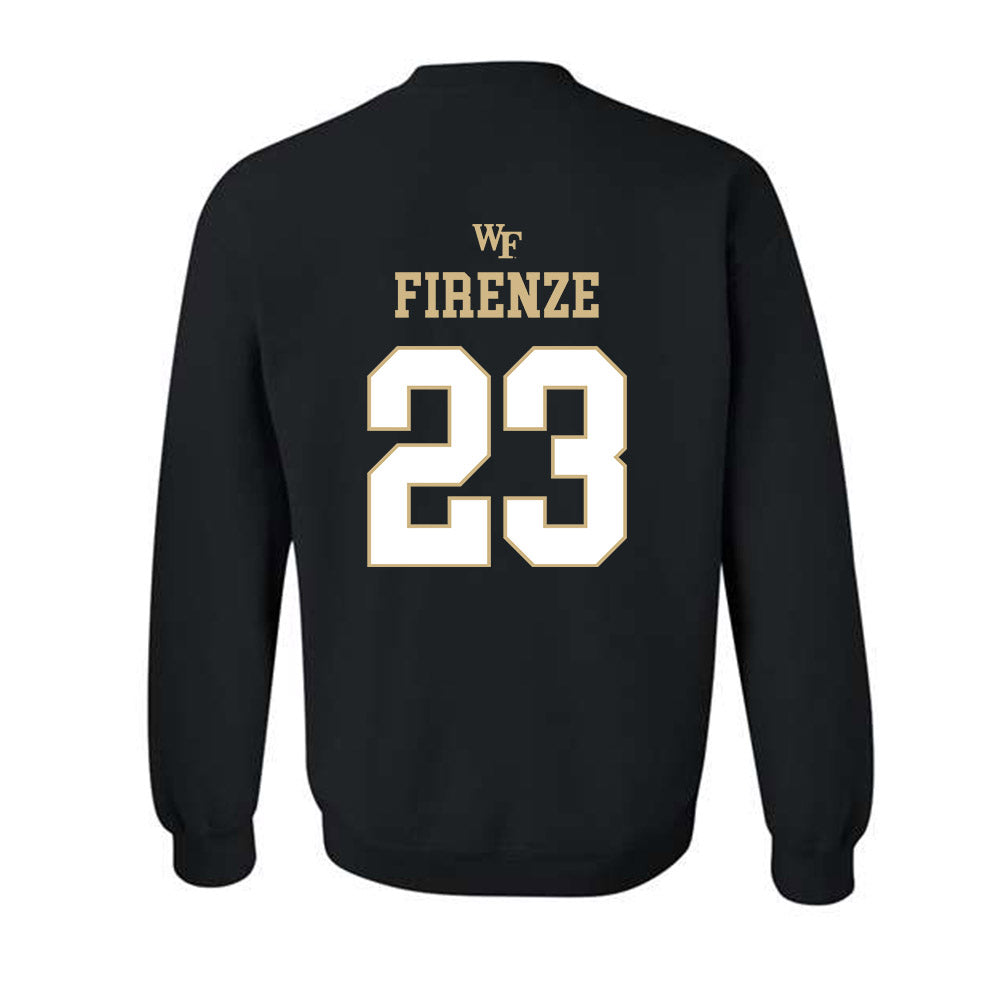 Wake Forest - NCAA Football : Vincent Firenze - Sports Shersey Crewneck Sweatshirt-1