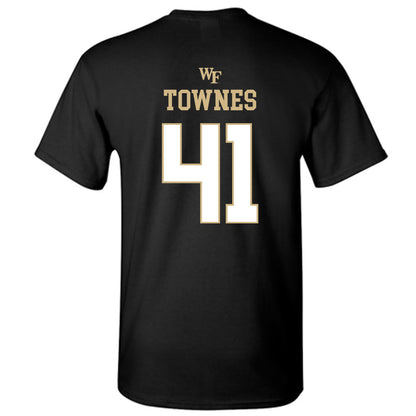 Wake Forest - NCAA Football : Kalil Townes - Sports Shersey T-Shirt-1