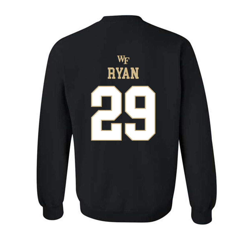 Wake Forest - NCAA Football : Jake Ryan - Sports Shersey Crewneck Sweatshirt-1