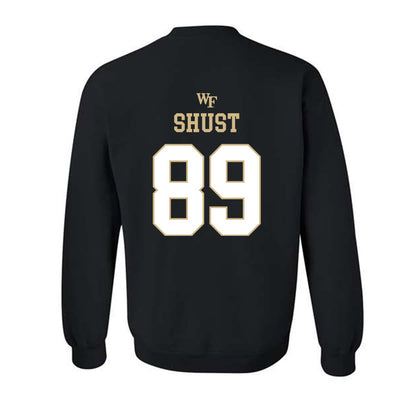 Wake Forest - NCAA Football : Brady Shust - Sports Shersey Crewneck Sweatshirt-1