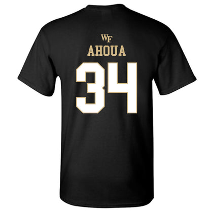Wake Forest - NCAA Football : Micheal Ahoua - Sports Shersey T-Shirt-1