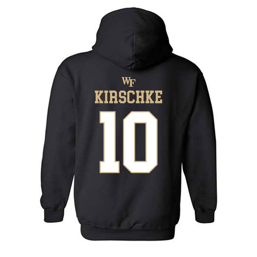 Wake Forest - NCAA Football : Gabe Kirschke - Sports Shersey Hooded Sweatshirt-1