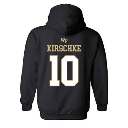 Wake Forest - NCAA Football : Gabe Kirschke - Sports Shersey Hooded Sweatshirt-1