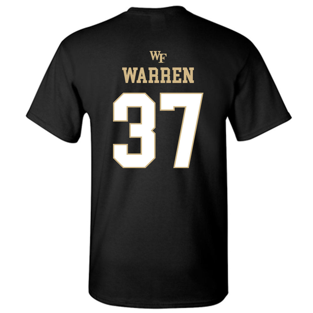 Wake Forest - NCAA Football : Larry Warren - Sports Shersey T-Shirt-1